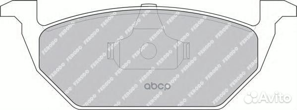 Колодки торм. пер. audi A3 1,8 20V 1,9TDi 8V 96