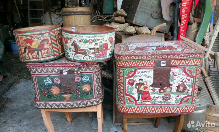 Старинные вещи в росписи