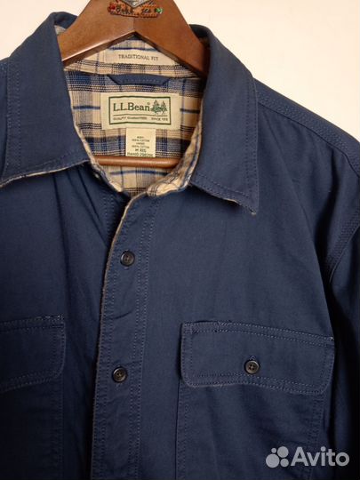 Рубашка L. L. Bean 100%хлопок 50-52р