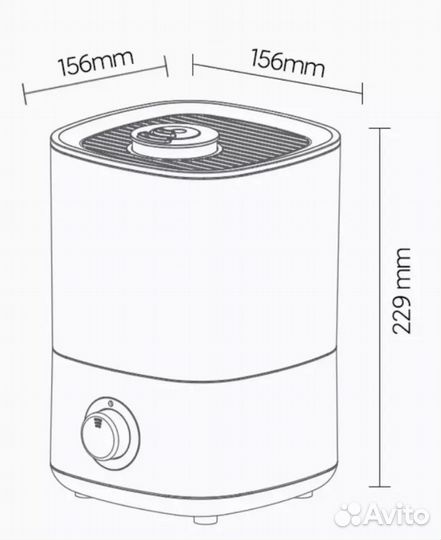 Увлажнитель воздуха Xiaomi Humidifier F100/F100S
