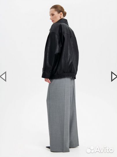 Бомбер из эко кожи Eclata