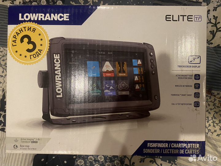 Lowrance elite 9 ti2