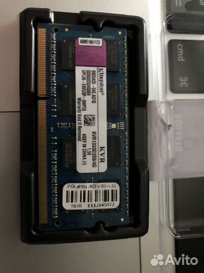 Память SO-Dimm Kingston KVR 1333D3S9/4G / 2G