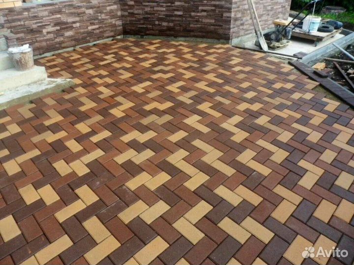 Укладка брусчатки/тротуарной плитки под ключ