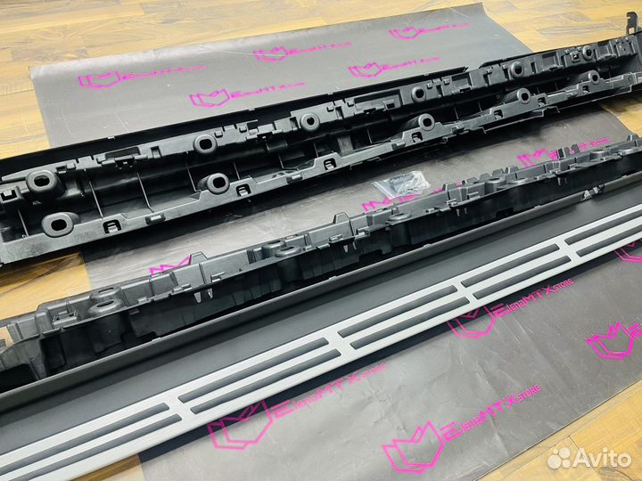 Пороги для BMW X6 G06 комплект