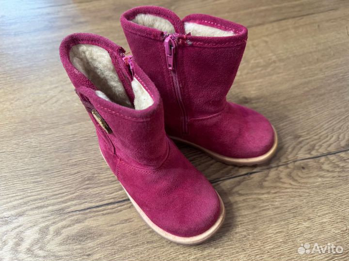 Сапожки замшевые Котофей 24 размер