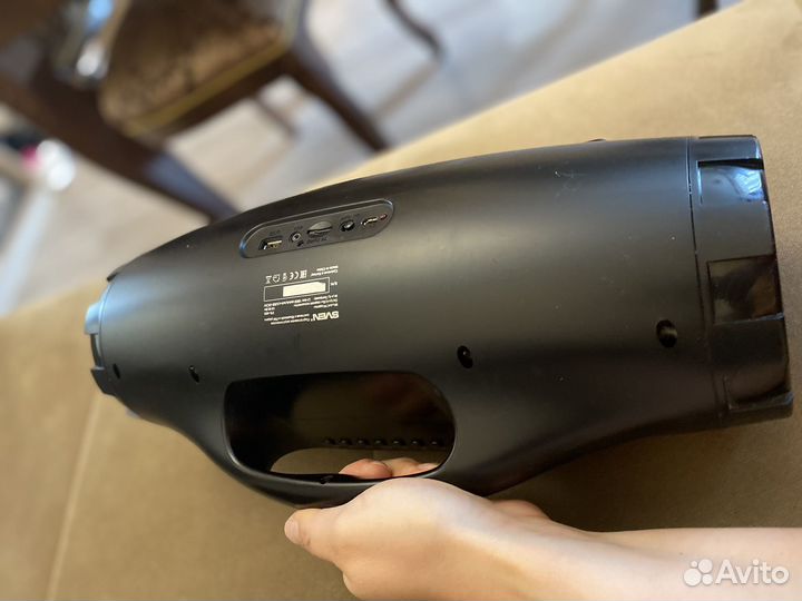 Портативная акустика sven PS-460, 18 Вт, черный