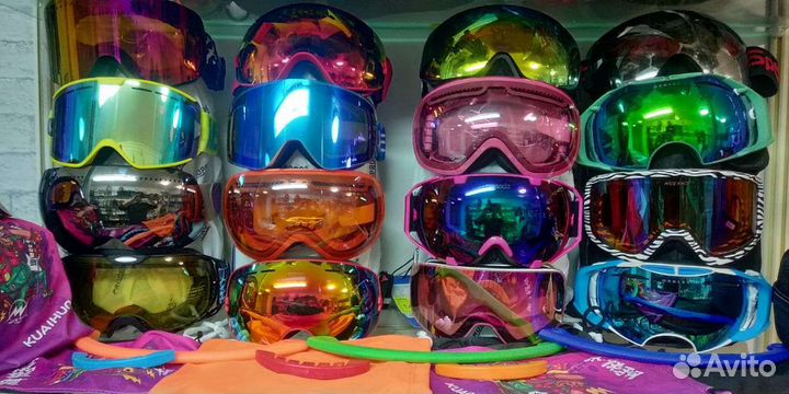 Горолыжная маска (очки)