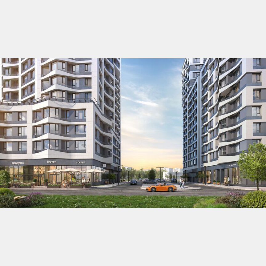 1-к. квартира, 43,7 м², 6/14 эт.