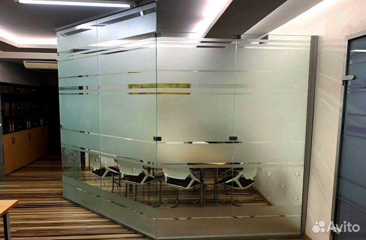 Стеклянные перегородки