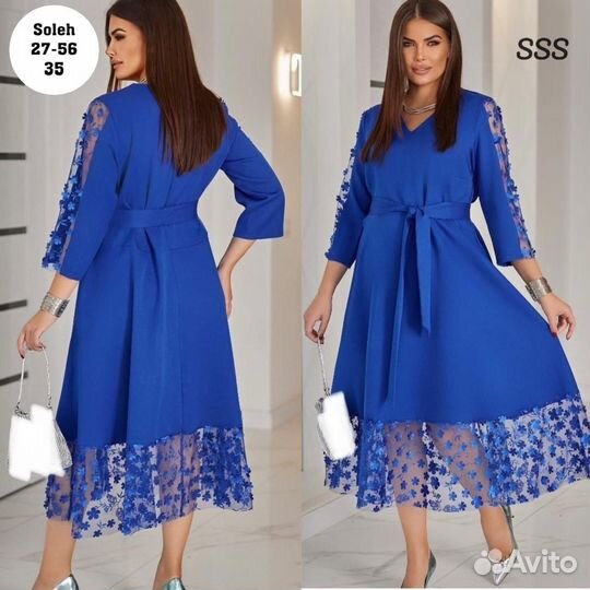 Платье 48р до 58 размер