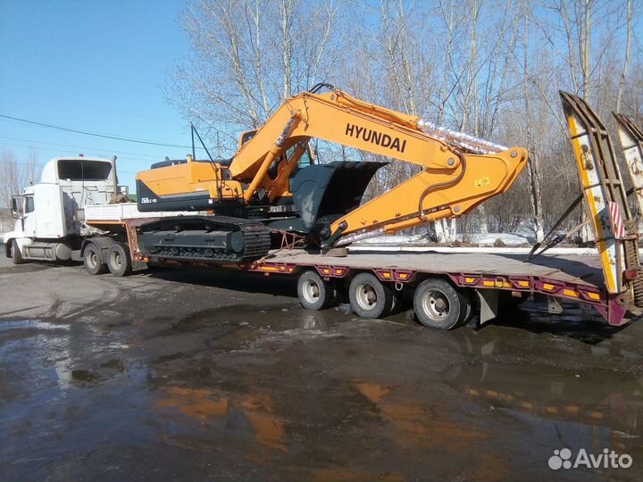 Перевозка негабарита, услуги трала