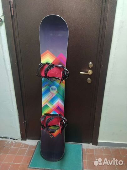 Сноуборд Roxy и крепления Roxy