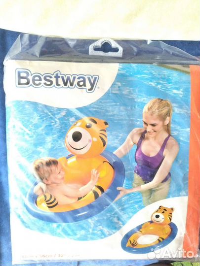 Круг надувной bestway новый