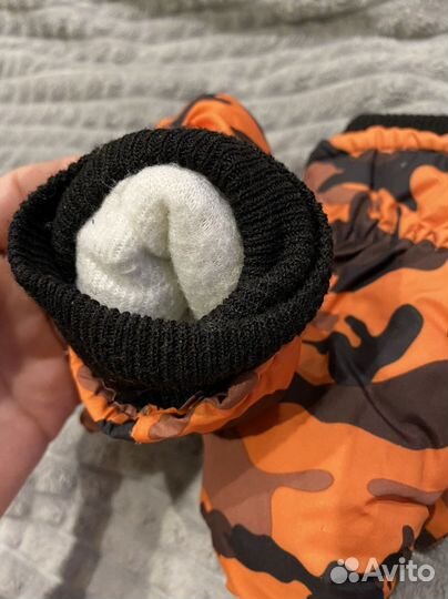 Варежки зимние детские новые