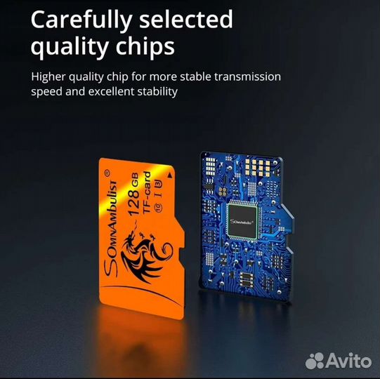 Карта памяти micro sdtf c10 8gb