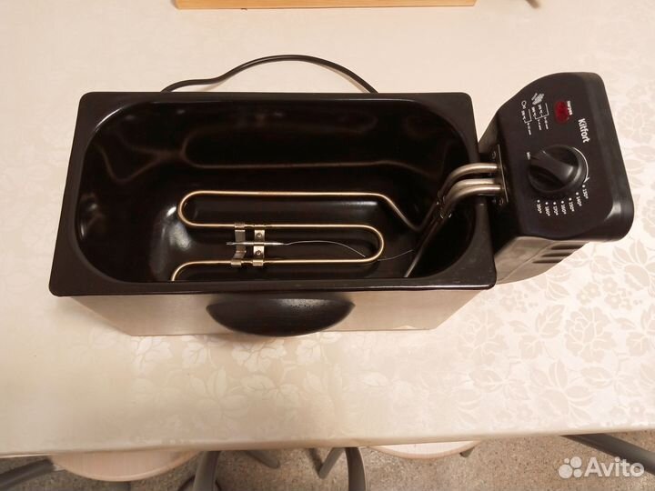 Фритюрница Kitfort, кт-2022, серый металлик