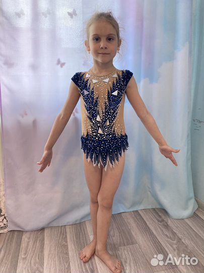 Купальник для гимнастики на рост 100-116