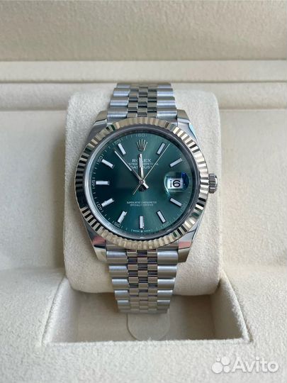 Rolex Datejust 41mm Mint Green Dial