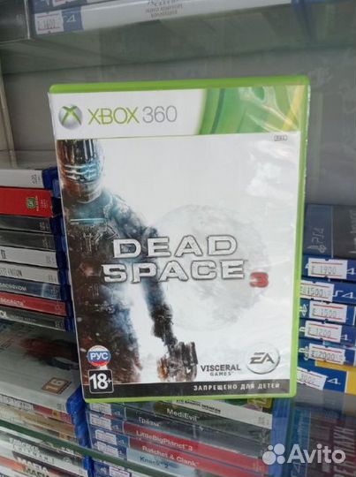 Dead space 3 диск xbox 360
