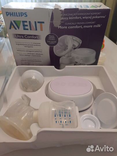 Молокоотсос avent электрический