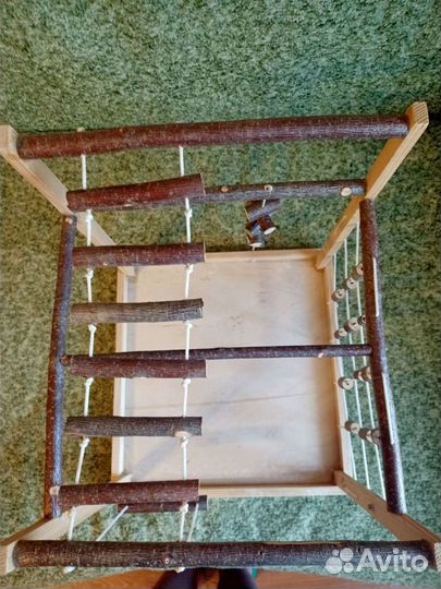 Игровой комплекс для попугая