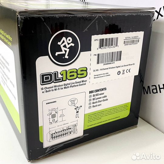 Микшерный пульт Mackie DL16S