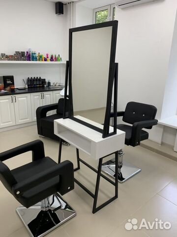 Гримёрное зеркало лофт