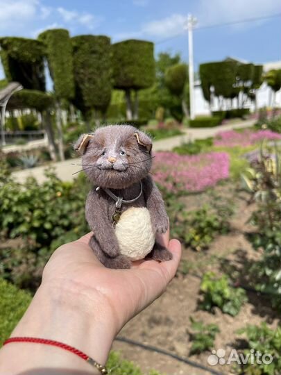 Мишка тедди ручная работа(котенок)