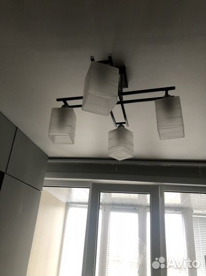 Люстра потолочная бу