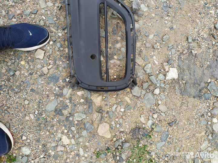 Накладка на задний бампер