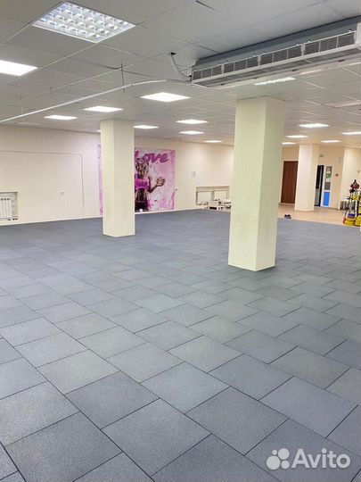 Резиновое покрытие для домашнего спортзала