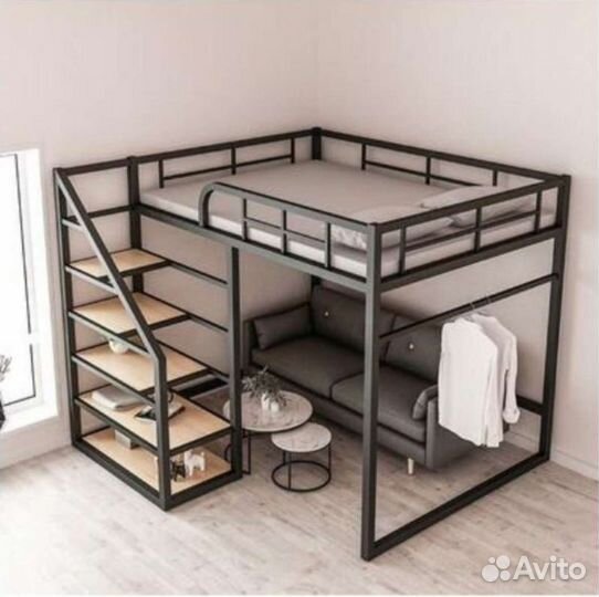 Кровать чердак