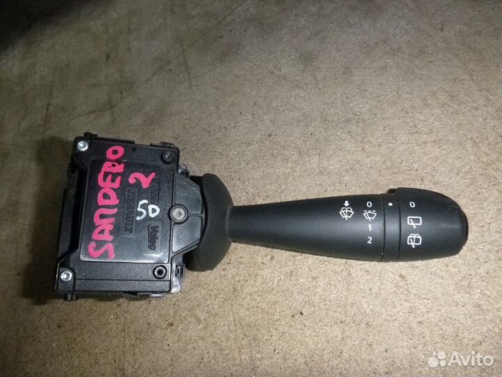 Переключатель стеклоочистителей renault sandero 20