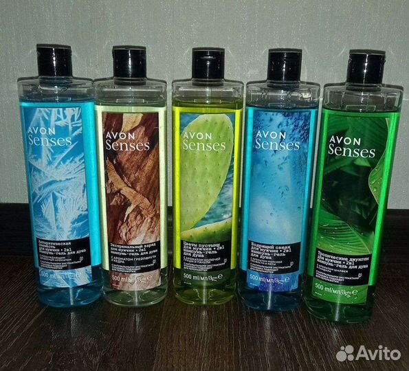 Мужской шампунь гель Avon