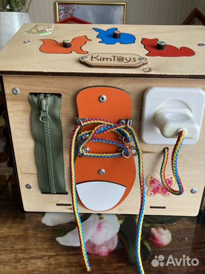 Бизиборд кубик