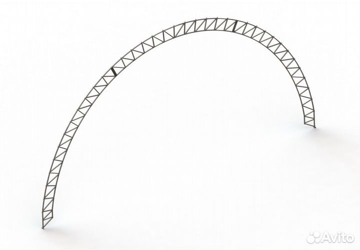 Арка для арочного ангара 15Х7.5