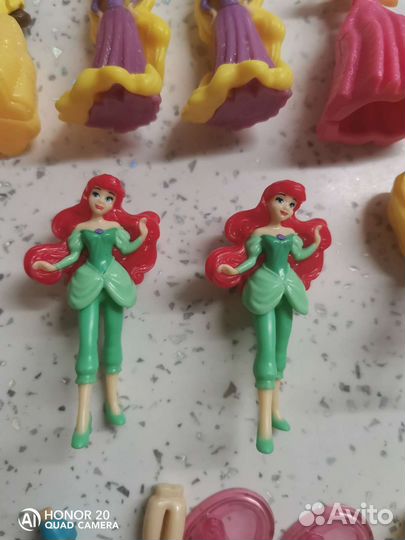 Игрушки из киндера принцессы и барби