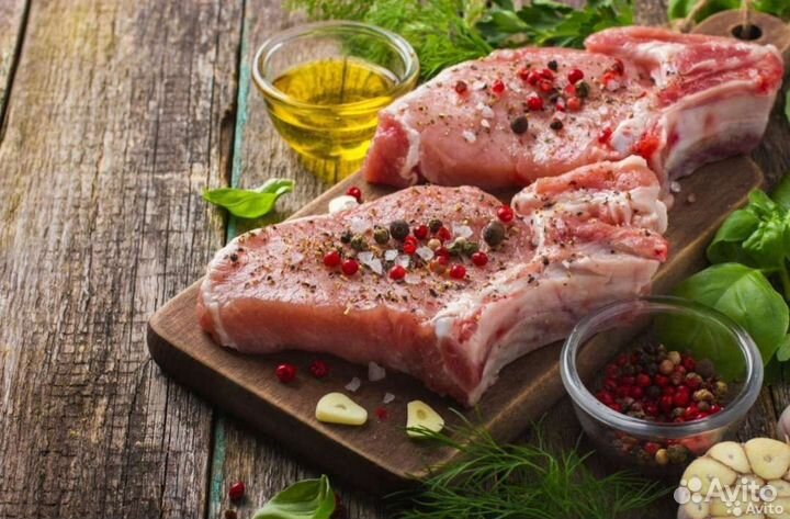 Мясо свинины домашнее