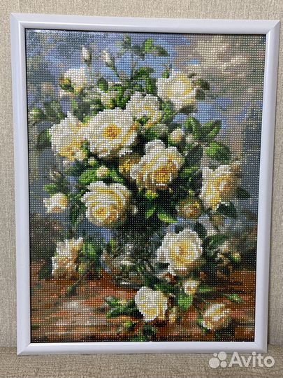 Алмазная вышивка 30х40 (готовая)