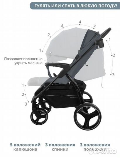 Прогулочная коляска