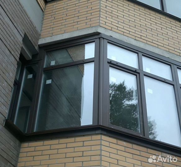 Алюминиевые окна под ключ