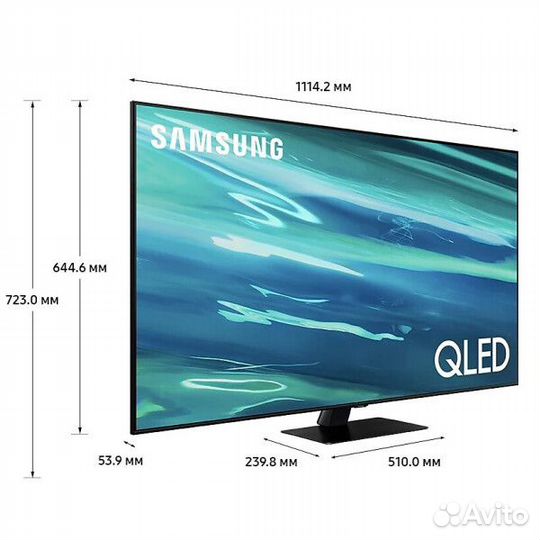 Телевизор Samsung QE50Q80aauxru