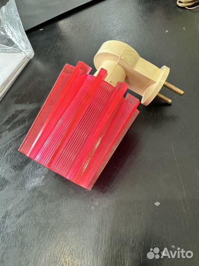 Ночник СССР мини в розетку винтаж ретро