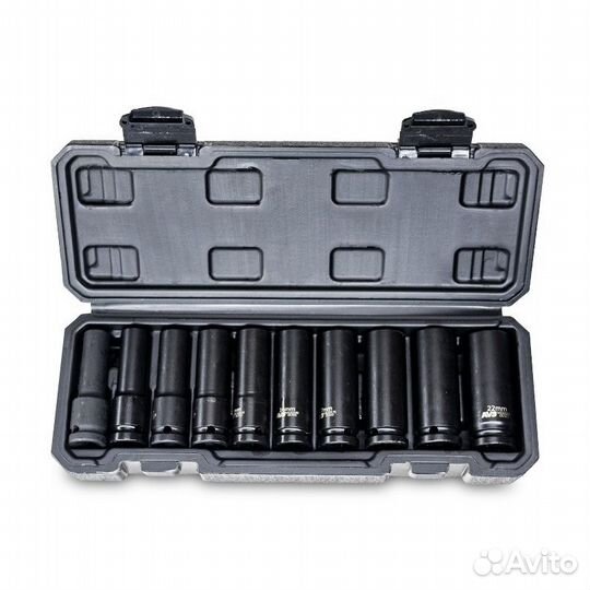 Набор головок ударных 10 - 22 мм AVS