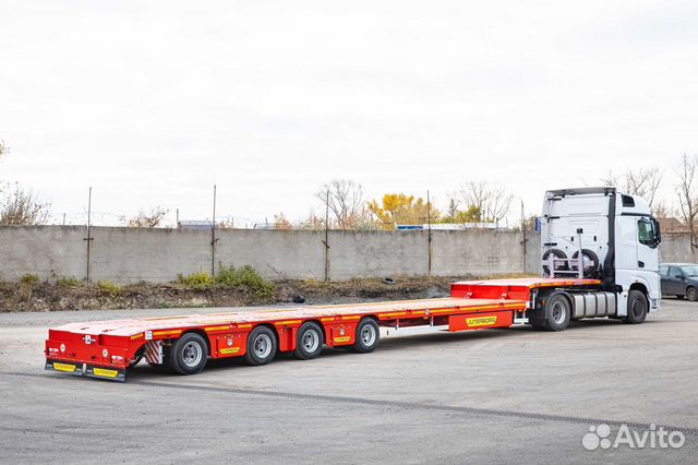 Полуприцеп трал (тяжеловоз) Juterborg 985244, 2024