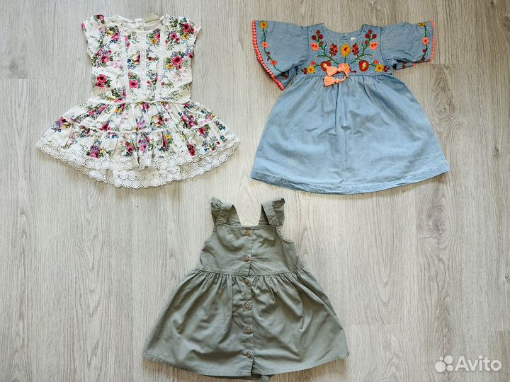 Вещи на девочку 86 zara next hm