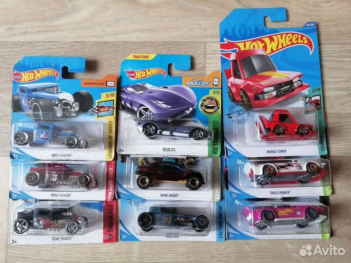 Разные машинки от Hot Wheels