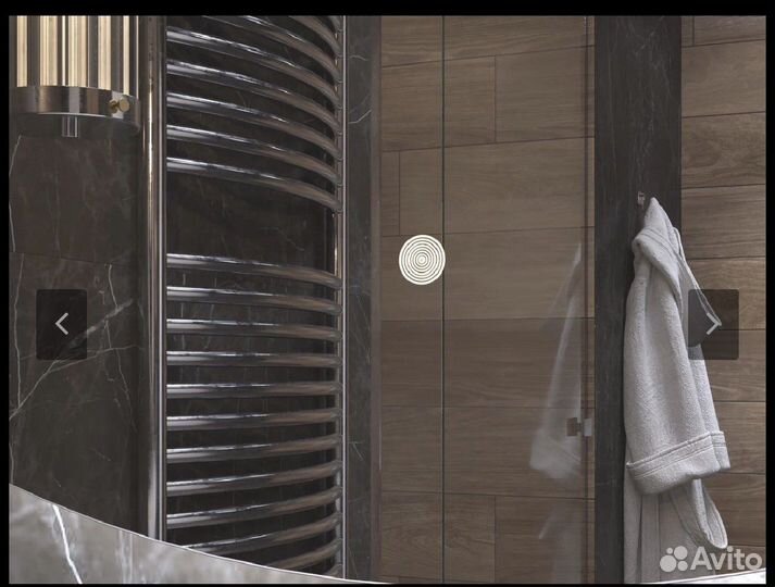 Сенсорное зеркало с порящей подсветкой