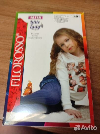 Колготки детские 40 den(2шт) размер 104-110